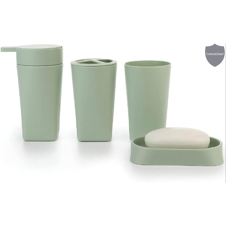Latitude Run® Ceramic / Porcelain Bathroom Accessory Set Wayfair